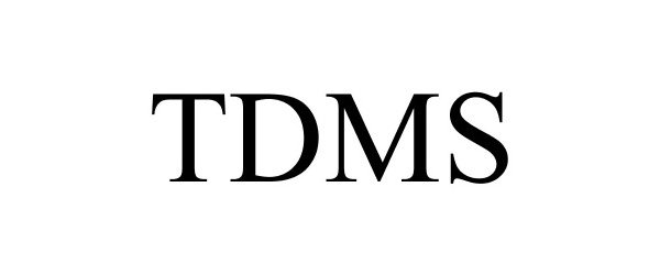 Trademark Logo TDMS