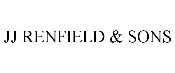  JJ RENFIELD &amp; SONS