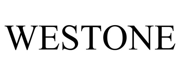 Trademark Logo WESTONE