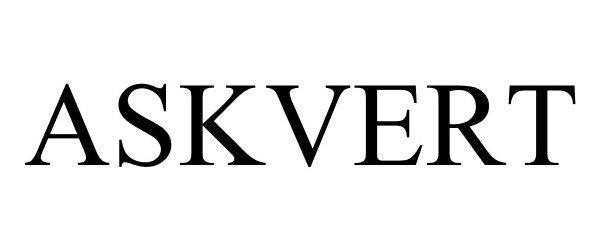 Trademark Logo ASKVERT