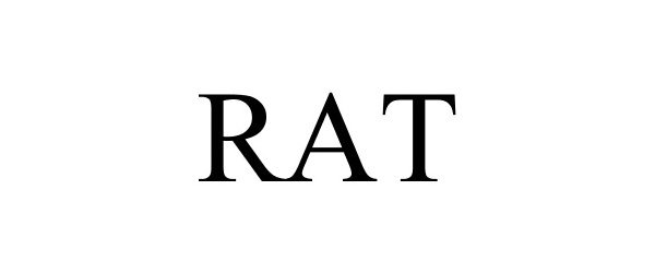 Trademark Logo RAT