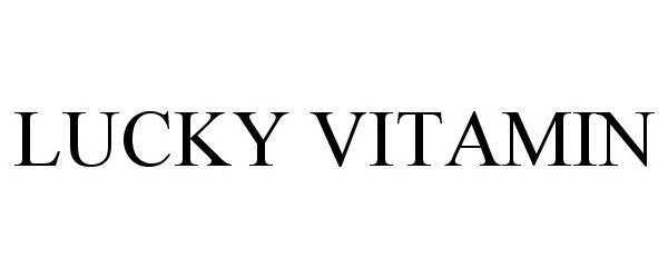 Trademark Logo LUCKY VITAMIN