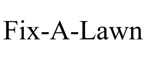 Trademark Logo FIX-A-LAWN