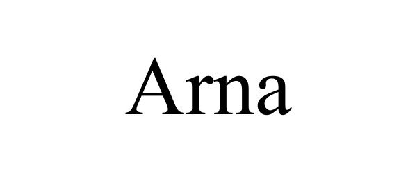 Trademark Logo ARNA