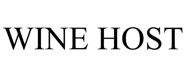 Trademark Logo WINE HOST