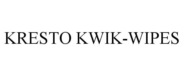  KRESTO KWIK-WIPES