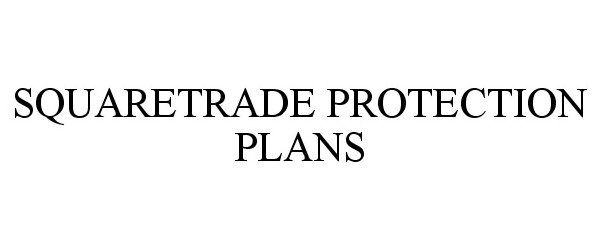 Trademark Logo SQUARETRADE PROTECTION PLANS