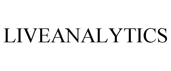 Trademark Logo LIVEANALYTICS