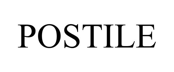 Trademark Logo POSTILE