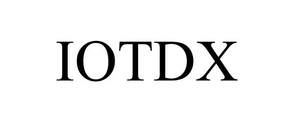 Trademark Logo IOTDX