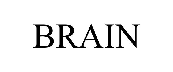 Trademark Logo BRAIN