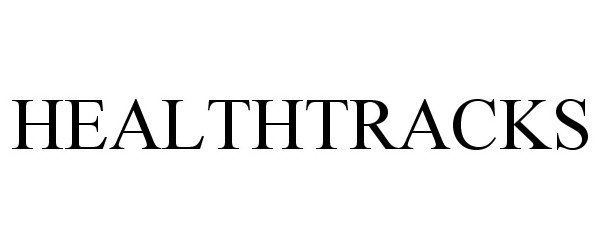 Trademark Logo HEALTHTRACKS