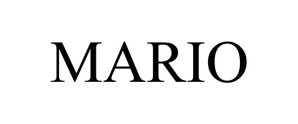 Trademark Logo MARIO