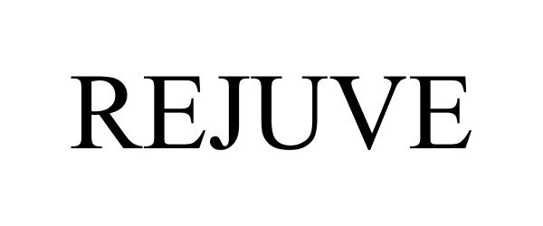 Trademark Logo REJUVE