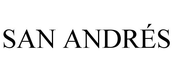 Trademark Logo SAN ANDRÃS