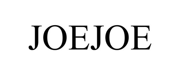 Trademark Logo JOEJOE