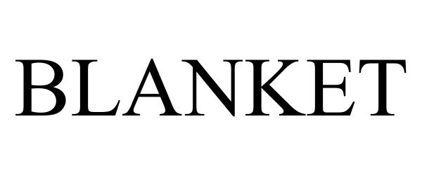Trademark Logo BLANKET