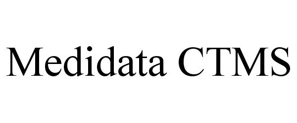  MEDIDATA CTMS