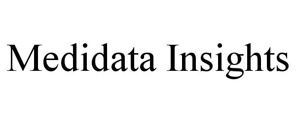  MEDIDATA INSIGHTS