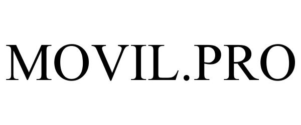 Trademark Logo MOVIL.PRO