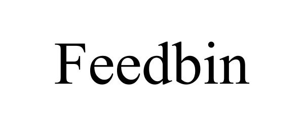 Trademark Logo FEEDBIN
