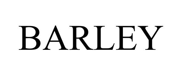 Trademark Logo BARLEY