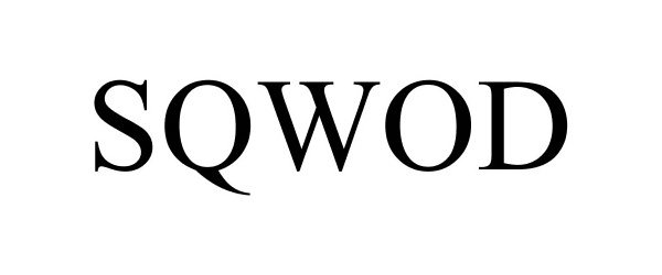 Trademark Logo SQWOD