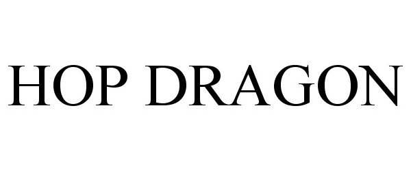 Trademark Logo HOP DRAGON