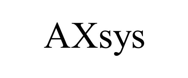  AXSYS