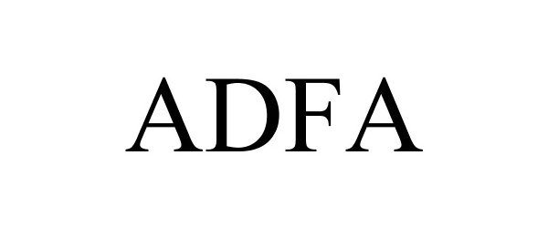 Trademark Logo ADFA
