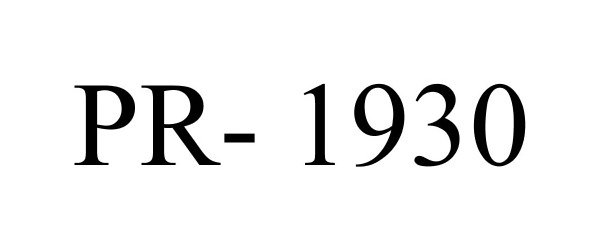  PR- 1930