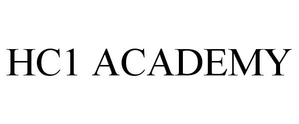  HC1 ACADEMY