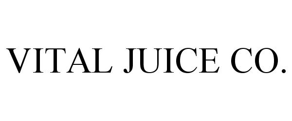  VITAL JUICE CO.