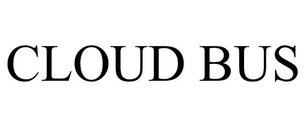 Trademark Logo CLOUD BUS
