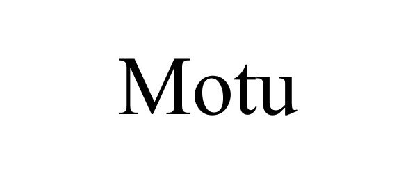 Trademark Logo MOTU