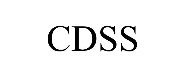 Trademark Logo CDSS