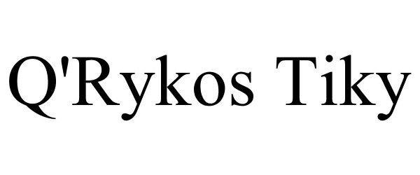  Q'RYKOS TIKY