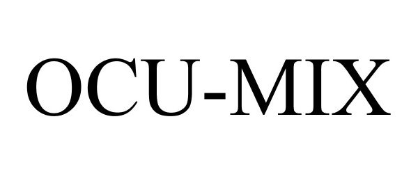 Trademark Logo OCU-MIX