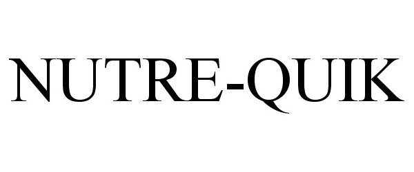 Trademark Logo NUTRE-QUIK