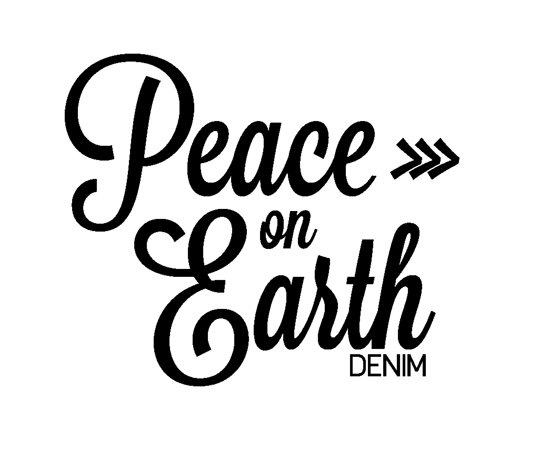  PEACE ON EARTH DENIM