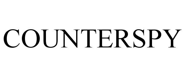 Trademark Logo COUNTERSPY