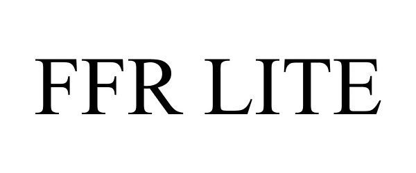 Trademark Logo FFR LITE