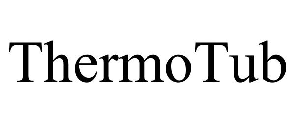 Trademark Logo THERMOTUB