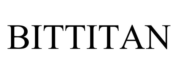 Trademark Logo BITTITAN