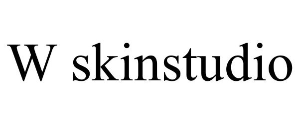 Trademark Logo W SKINSTUDIO