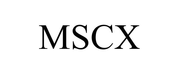  MSCX