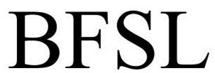 Trademark Logo BFSL
