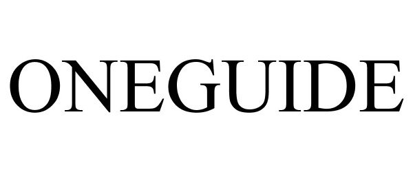 Trademark Logo ONEGUIDE