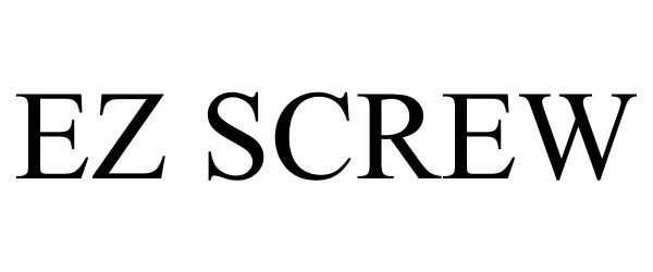 Trademark Logo EZ SCREW