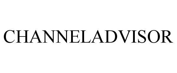 Trademark Logo CHANNELADVISOR